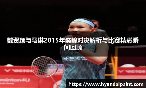 戴资颖与马琳2015年巅峰对决解析与比赛精彩瞬间回顾